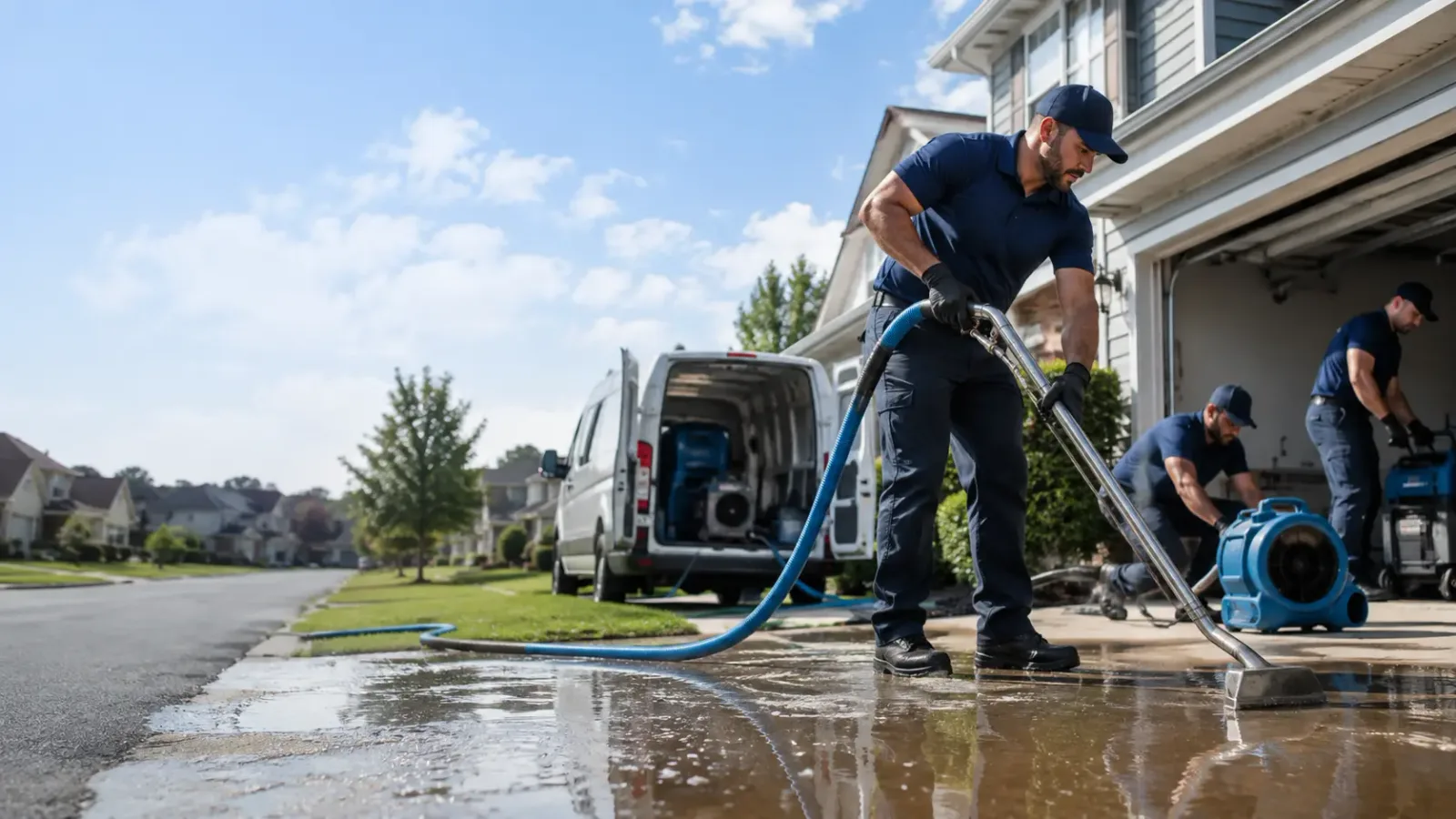 Flood Damage Restoration in Los Olivos, CA